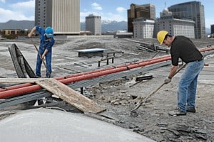 Roofing Tear-off by Salt lake City Flat Roofing Experts